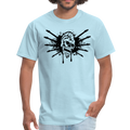 Skull Art Men's T-Shirt - powder blue