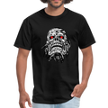 Skull with Red Eye Men's T-Shirt - black