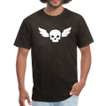 Skull Wings Men's T-Shirt - mineral black