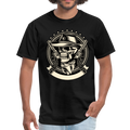 Skull Hat Men's premium T-Shirt - black