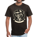 Skull Hat Men's premium T-Shirt - mineral black