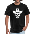 Mystery Skull Men 's T-Shirt - black