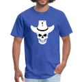 Mystery Skull Men 's T-Shirt - royal blue