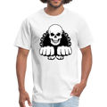 Bang with Skull Men's T-Shirt - white