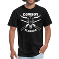 Cowboy Florida Men's T-Shirt - black