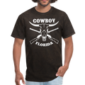 Cowboy Florida Men's T-Shirt - mineral black